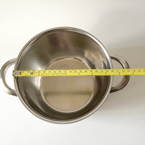 Vintage IKEA 365+ Stainless Steel Pot with Lid 2.5L/11 Cup Saucepan - Picture 6 of 7
